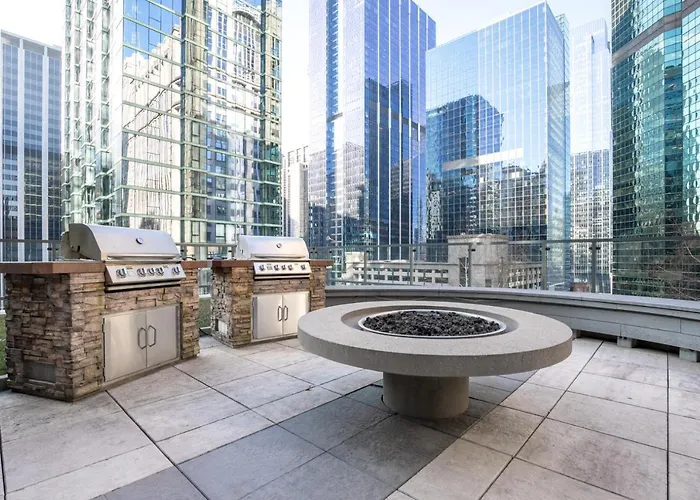 Apartamento Loop 1br W Gym Pool Wd Nr Financial District Chi-229