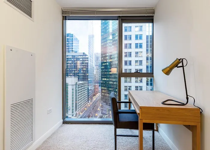 Loop 1br W Gym Pool Wd Nr Financial District Chi-229 Apartamento Chicago