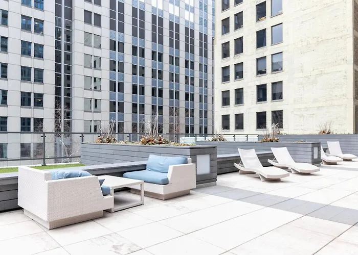 Apartamento Loop 1br W Gym Pool Wd Nr Financial District Chi-229