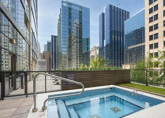 Apartamento Loop 1br W Gym Pool Wd Nr Financial District Chi-229 *